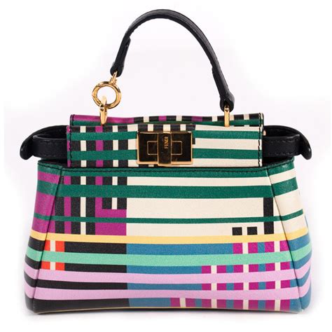 fendi striped bag|fendi factory outlet online.